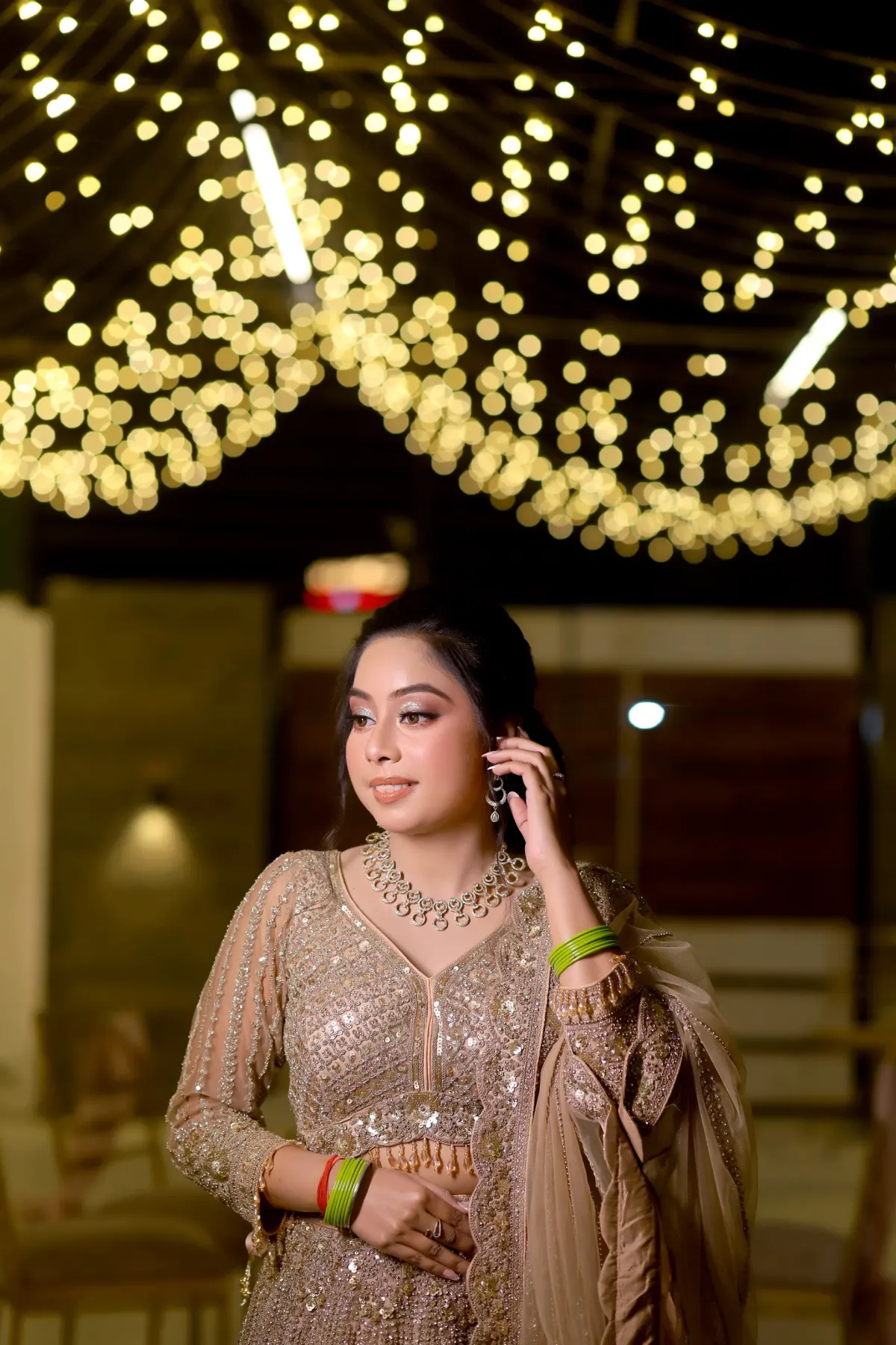 The Radiant Bride-to-Be Solo Portrait